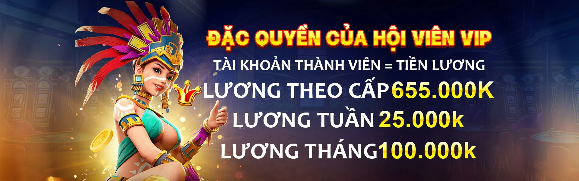 Hình ảnh Câu lạc bộ VIP MCW88 với các đặc quyền sang trọng