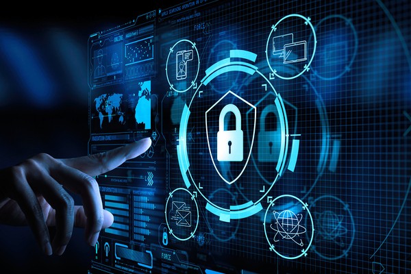 Biểu tượng blockchain và tiền điện tử thể hiện bảo mật trong cá cược